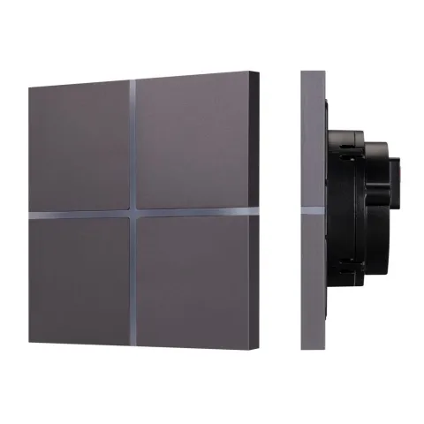 Сенсорная панель Arlight KNX-304-13-IN Grey (BUS, Frameless)