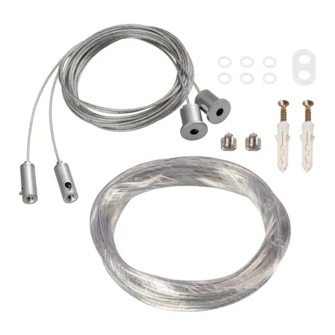 Подвес токопроводящий Arlight ARL-2x2m Set SILVER (Pad 9x2mm, 2x18AWG)
