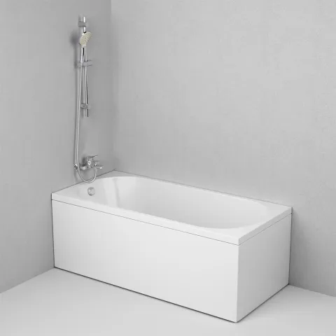 Декоративная фронтальная панель AM.PM 150х70 см X-Joy, Белый