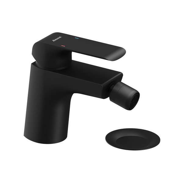 Смеситель для биде RAVAK Flat black FL 055.20
