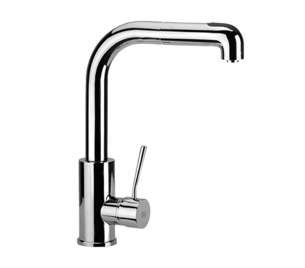 Смеситель для кухни с вытяжным изливом Remer N82C, хром