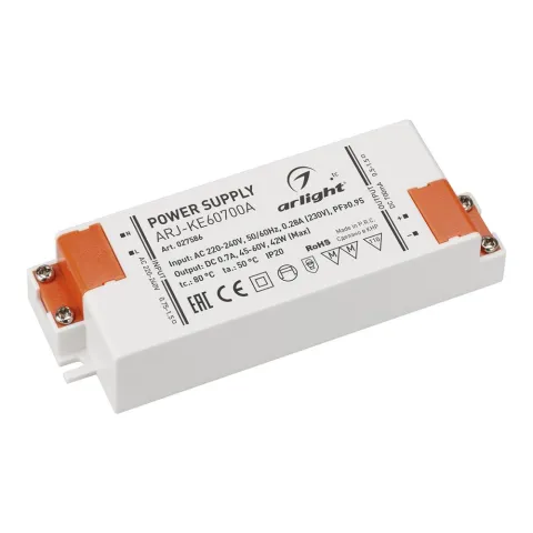 Блок питания Arlight ARJ-KE60700A (42W, 700mA, PFC)