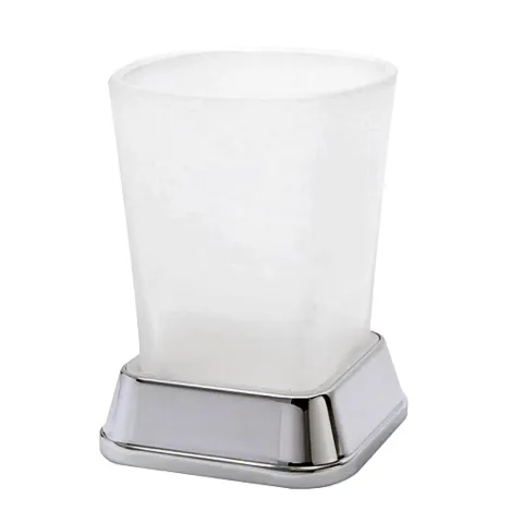 Стакан для зубных щеток WasserKRAFT Amper K-5428, хром