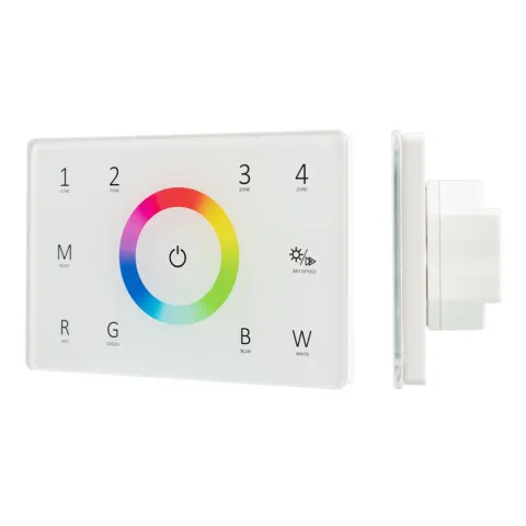 Панель Arlight Sens SMART-P85-RGBW White (230V, 4 зоны, 2.4G)