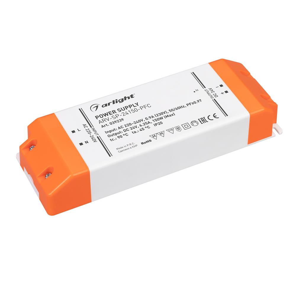 Блок питания Arlight ARV-SP-24150-PFC (24V, 6.25A, 150W)
