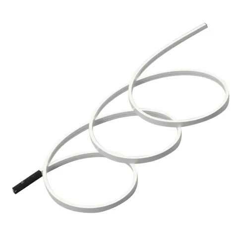 Светильник Arlight MAG-MICROCOSM-FLAT-ELASTIC-L2000-16W Warm3000 (BK, 100 deg, 24V)