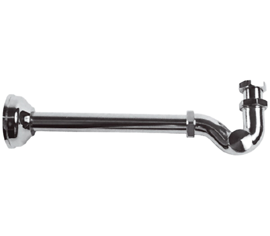 Сифон для биде и раковины латунный 1 1/4" Remer 971114, хром