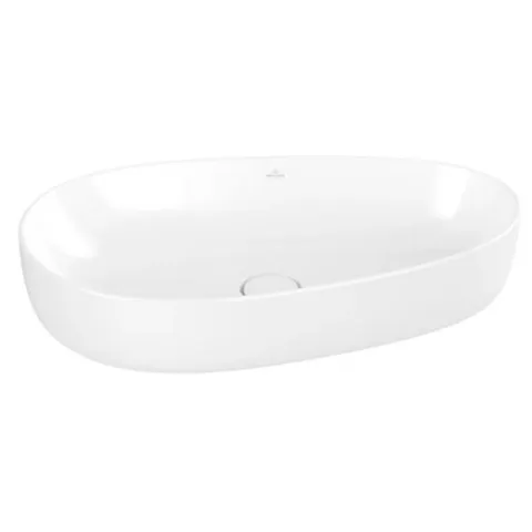 Раковина накладная Villeroy & Boch Antao 650 x 400 мм, альпийский белый CeramicPlus