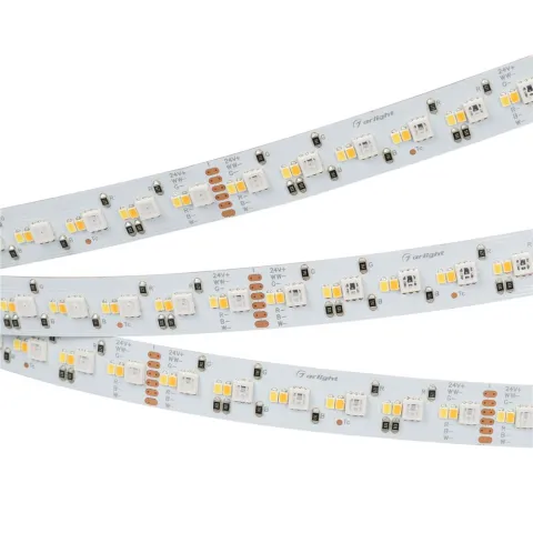 Светодиодная лента Arlight RT-GM288-12mm 24V RGBW-MIX (19.2 W/m, IP20, 3838/2216, 5m)