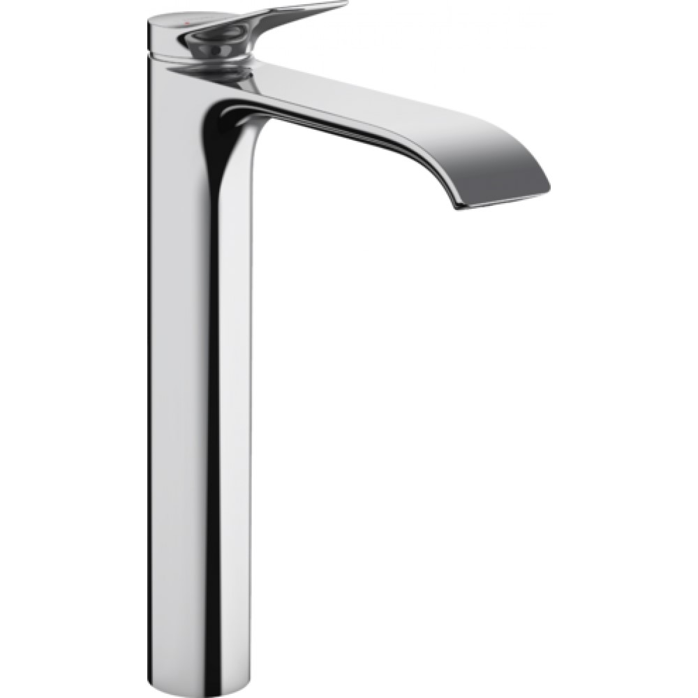 Смеситель для раковины Hansgrohe Vivenis, однорычажный, 250 со сливным гарнитуром, для раковины в форме таза, хром