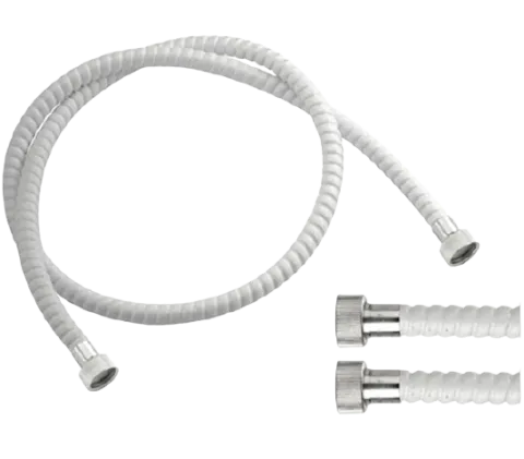 Шланг для душа Spyroflex из PVC 200см Remer 334BI200, белый матовый