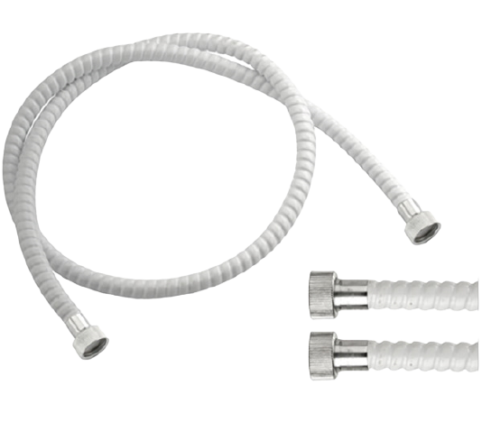 Шланг для душа Spyroflex из PVC 200см Remer 334BI200, белый матовый