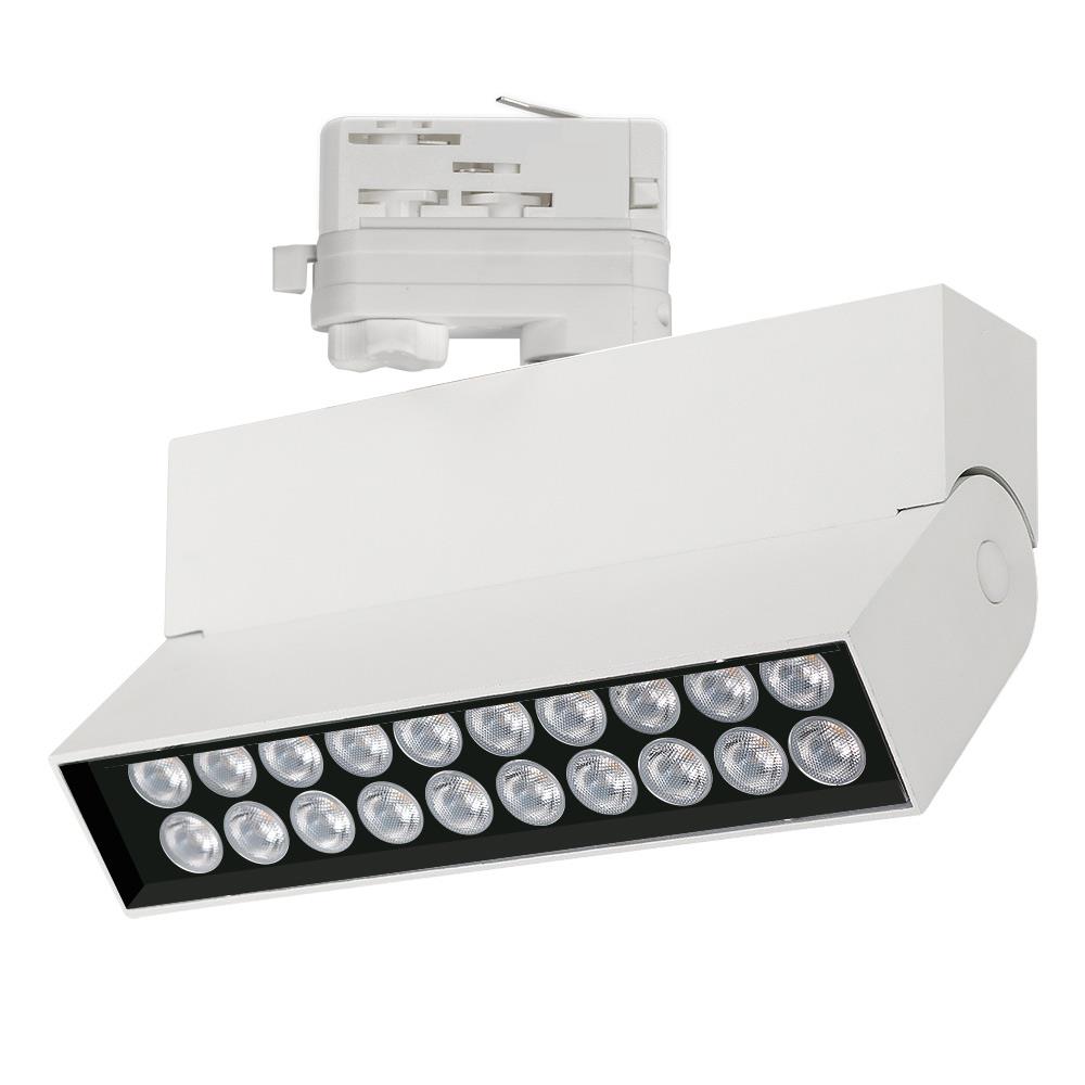 Светильник Arlight LGD-LOFT-TRACK-4TR-S170-10W Day4000 (WH, 24 deg, DALI)