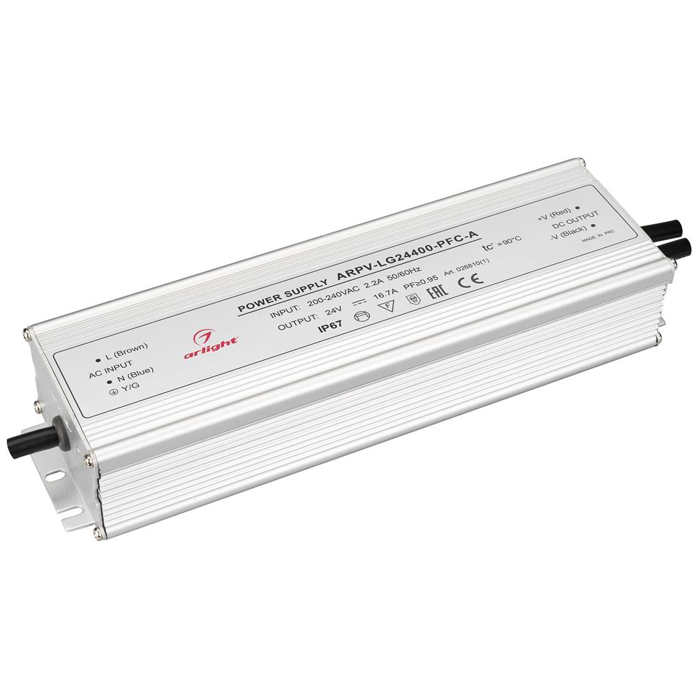 Блок питания Arlight ARPV-LG24400-PFC-A (24V, 16.7A, 400W)