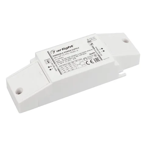 Блок питания Arlight ARJ-SP-19-PFC-TRIAC-INS (19W, 26-38V, 0.35-0.5A)