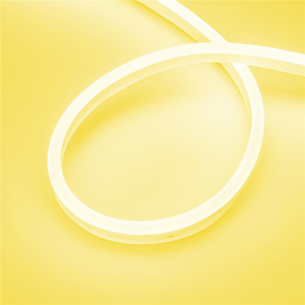 Светодиодная лента герметичная Arlight AURORA-PS-A120-16x8mm 24V Yellow (10 W/m, IP65, 2835, 5m)