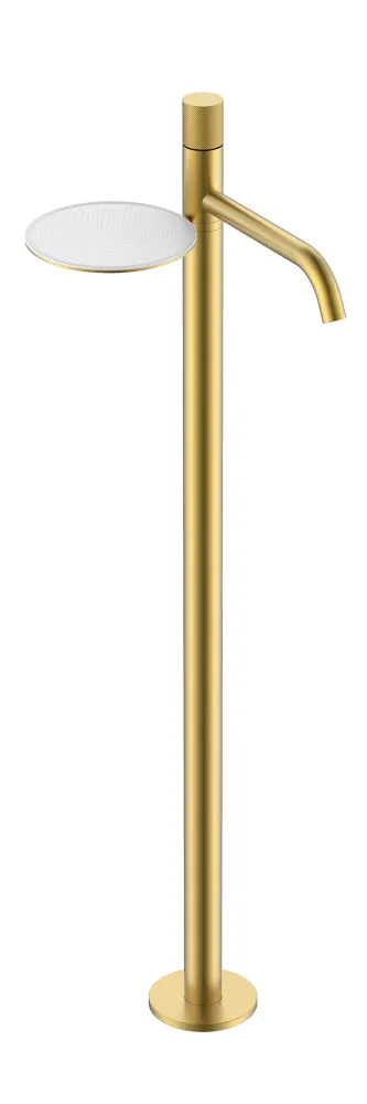 Смеситель для раковины Boheme Stick, золото матовое