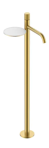 Смеситель для раковины Boheme Stick, золото матовое