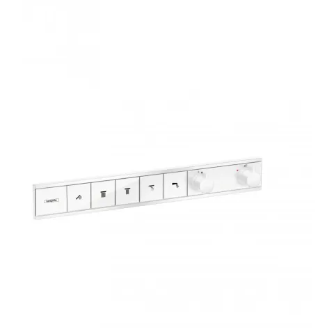 Термостат Hansgrohe RainSelect для скрытой установки 5 функций, белый матовый