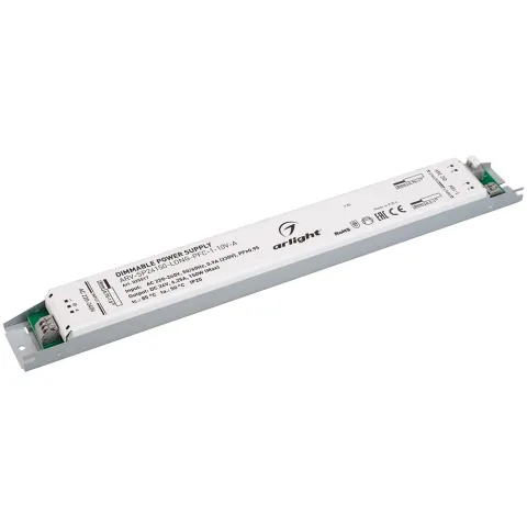 Блок питания Arlight ARV-SP24150-LONG-PFC-1-10V-A (24V, 6.25A, 150W)
