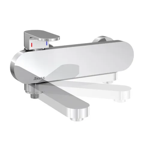 Смеситель для ванны RAVAK Chrome CR 022.00/150 с поворотным изливом