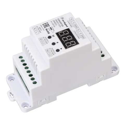 Конвертер Arlight SMART-K29-DMX512 (230V, 2x1.2A, TRIAC, DIN)