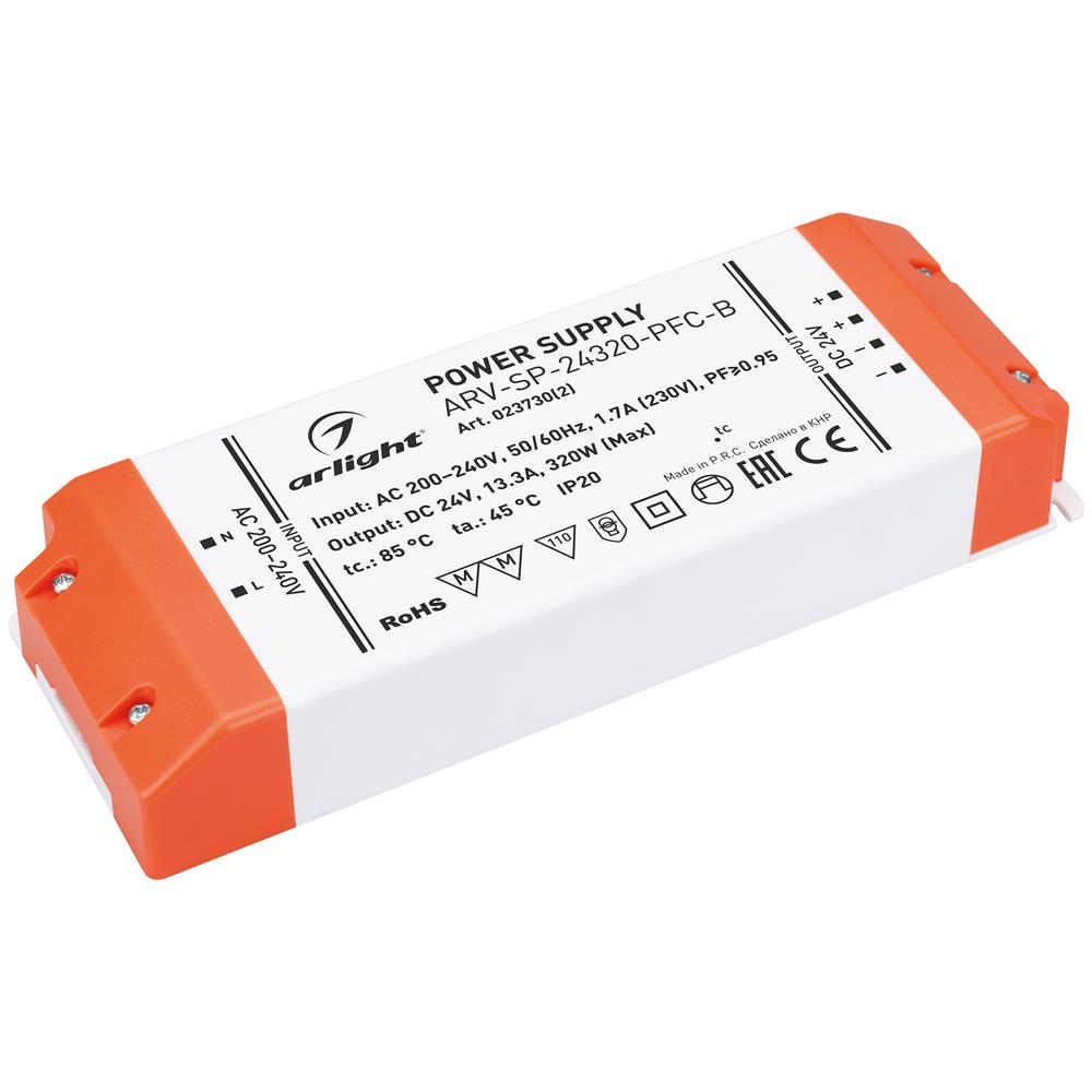 Блок питания Arlight ARV-SP-24320-PFC-B (24V, 13.3A, 320W)