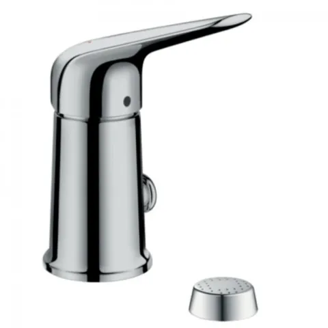 Набор для биде с вертикальной струей Hansgrohe, хром