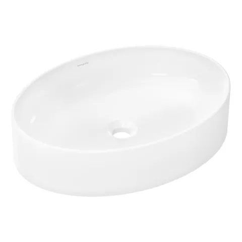 Раковина накладная Hansgrohe Xuniva D 550x400x175, белый