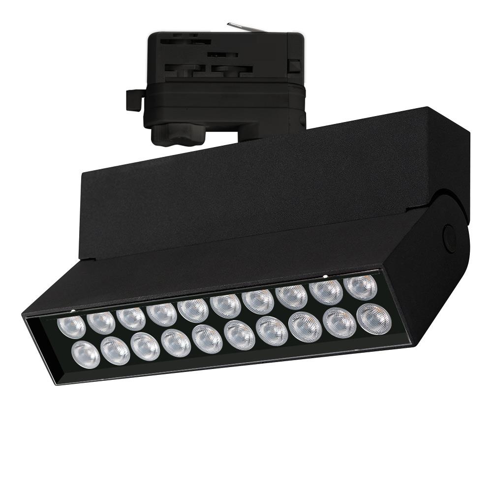 Светильник Arlight LGD-LOFT-TRACK-4TR-S170-10W White6000 (BK, 24 deg, DALI)