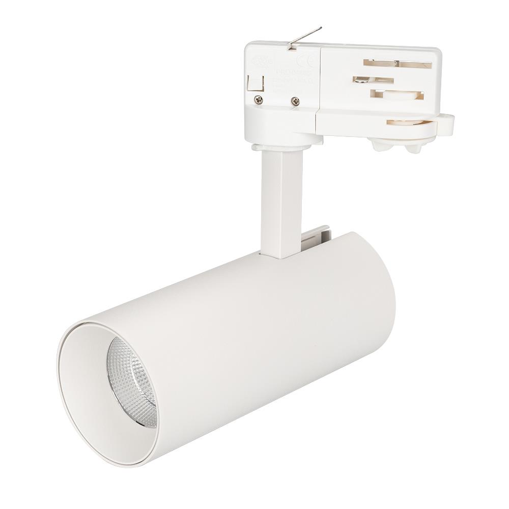 Светильник Arlight SP-POLO-TRACK-LEG-R65-8W Day4000 (WH-WH, 40 deg)