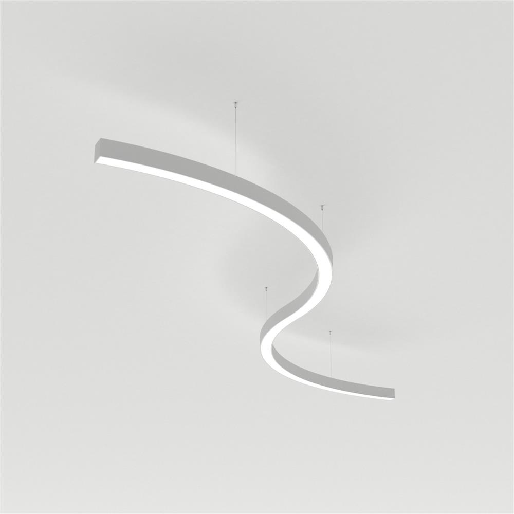 Светильник Arlight SP-LINE-HANG ARC-S3535-D1500-124W Warm3000 (WHITE, 230V)