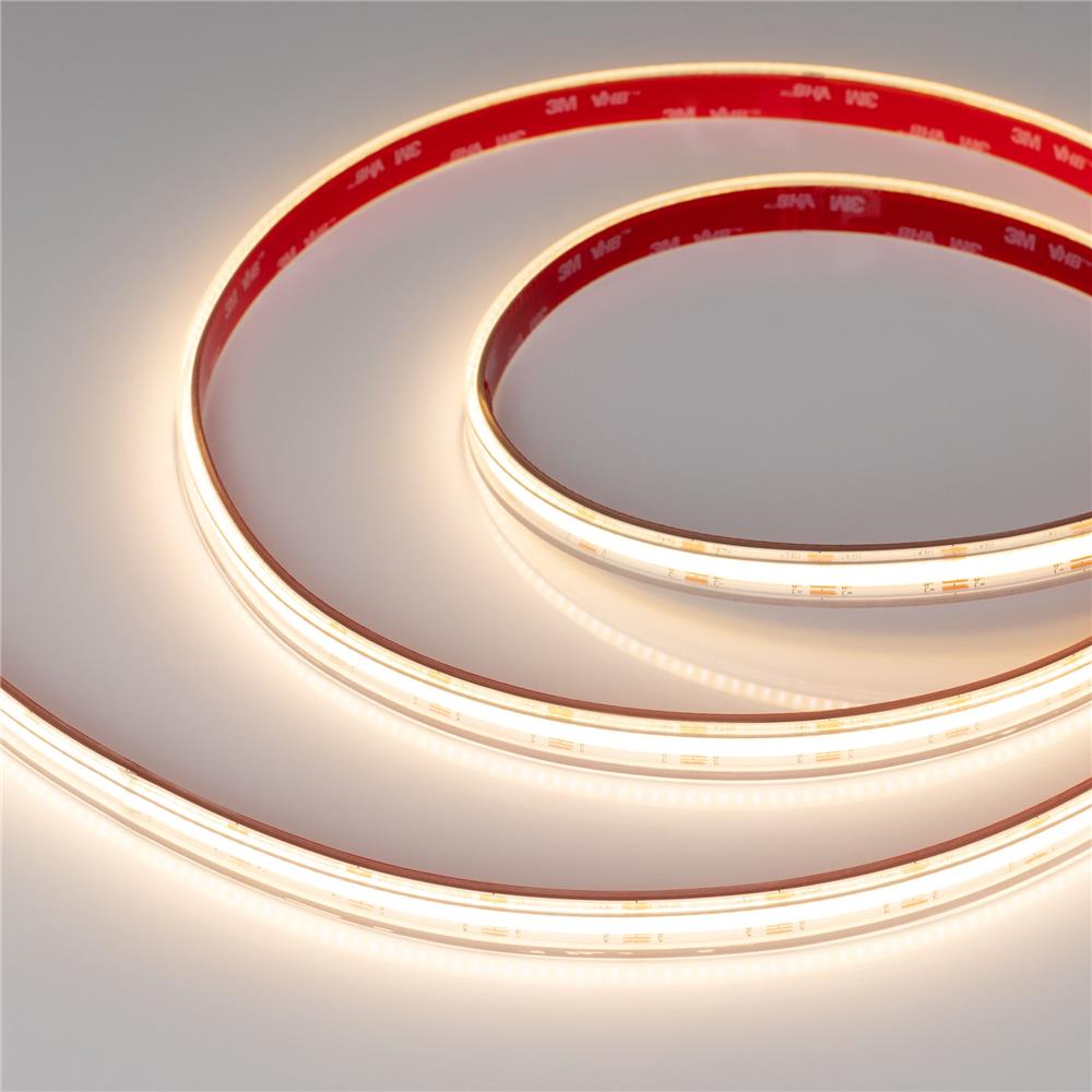 Светодиодная лента герметичная Arlight COB-PS-X640-12mm 24V White-MIX (23 W/m, IP67, CSP, 5m)