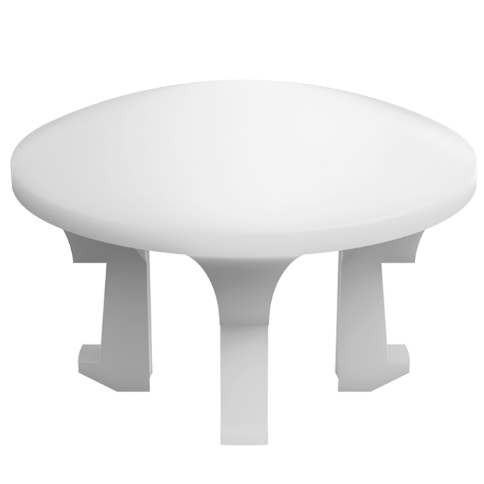 Декоративная накладка на перелив Villeroy & Boch, 42 x 43 x 32 мм, Star White