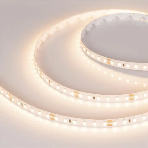 Светодиодная лента Arlight RT-A120-8mm 24V Warm3000 (9.6 W/m, IP20, 2835, 5m)