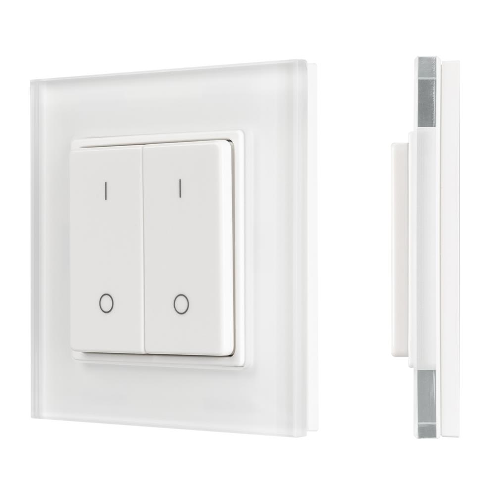 Панель Arlight SMART-P47-DIM-G-SUF (3V, 2 зоны, Knob, 2.4G)