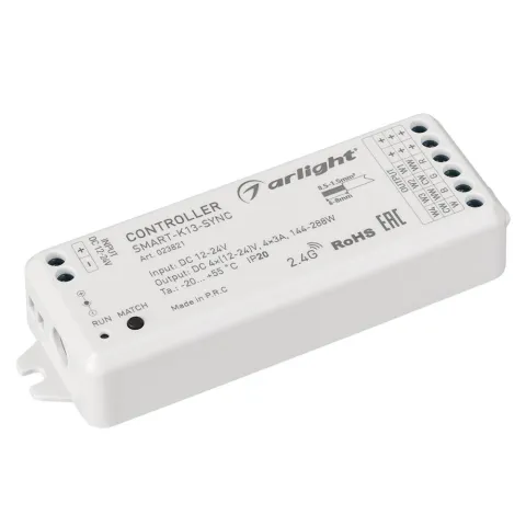 Контроллер Arlight SMART-K13-SYNC (12-24V, 4x3A, 2.4G)