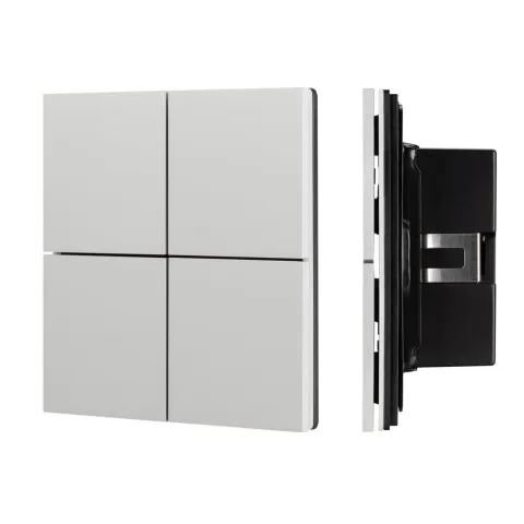 Кнопочная панель Arlight KNX-304-23-IN Silver (BUS, Frameless)