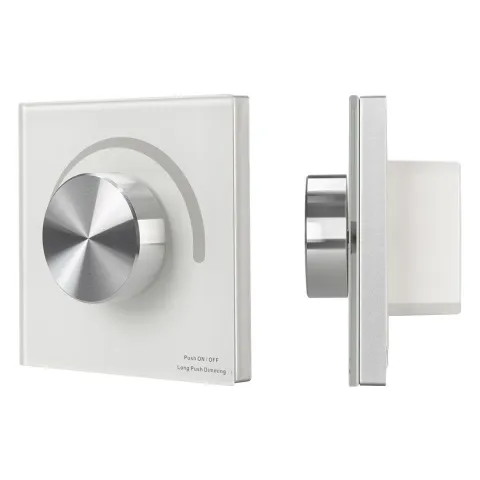 Панель Arlight SMART-P37-DIM-IN White (230V, 1.2A, TRIAC, Rotary, 2.4G)