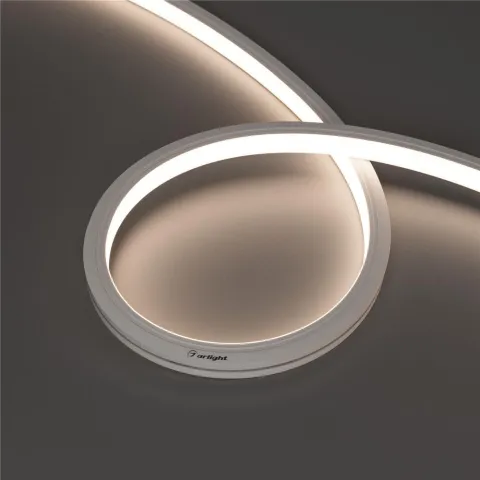 Светодиодная лента герметичная Arlight MOONLIGHT-TOP-A140-13x12mm 24V Day4000 (9.6 W/m, IP67, 5m, wire x2)