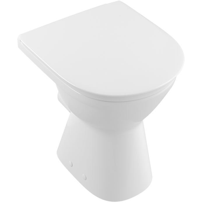 Унитаз с вертикальным смывом Villeroy & Boch O.novo Vita Vita, альпийский белый