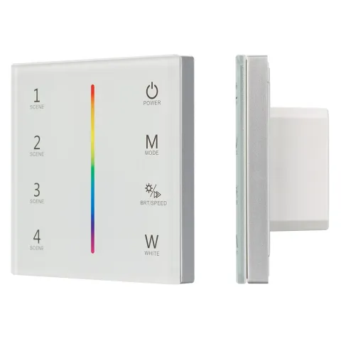 Панель Arlight Sens SMART-P22-RGBW White (12-24V, 4x3A, 2.4G)