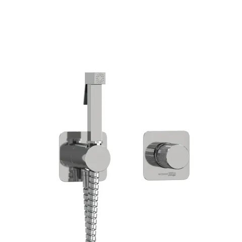 Встраиваемый комплект для биде со шлангом WasserKRAFT A4651.271.057.136