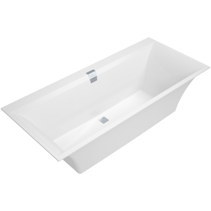 Ванна Villeroy & Boch Squaro Edge 12 170 x 75 см квариловая, альпийский белый
