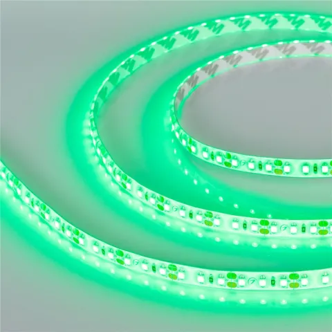 Светодиодная лента герметичная Arlight RTW-SE-A120-8mm 12V Green (9.6 W/m, IP65, 2835, 5m)