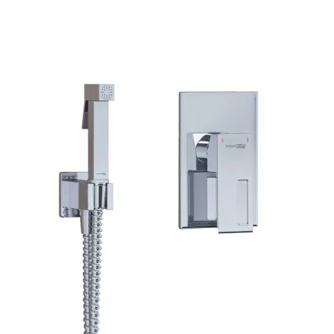 Встраиваемый комплект для биде со шлангом WasserKRAFT A15156 100 см