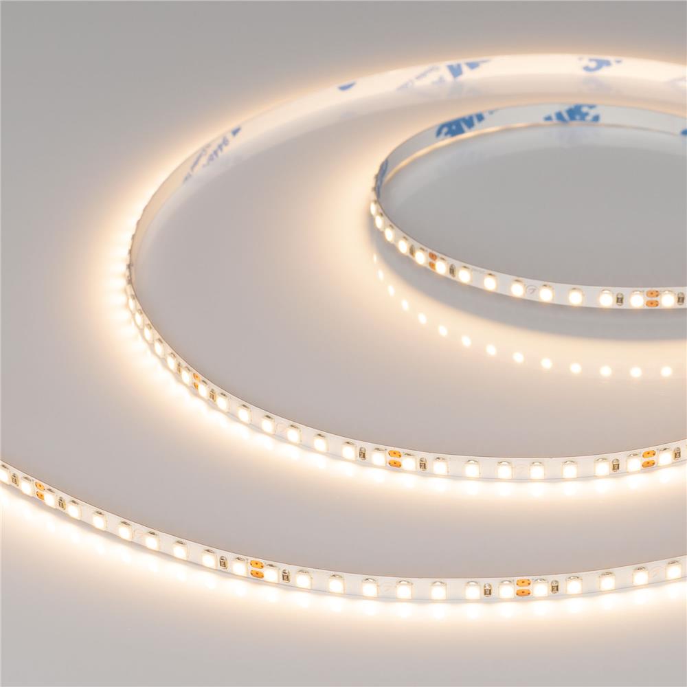Светодиодная лента Arlight RT-A160-5mm 24V Warm2700 (9.6 W/m, IP20, 2835, 5m)