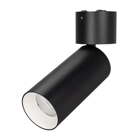 Светильник Arlight SP-POLO-SURFACE-FLAP-R65-8W Day4000 (BK-WH, 40 deg)