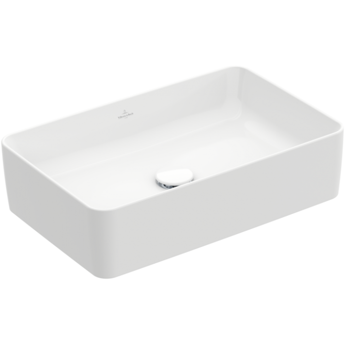 Раковина накладная Villeroy & Boch Collaro 36 x 56 см, альпийский белый