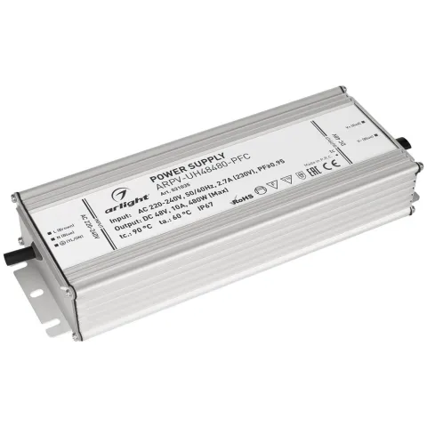 Блок питания Arlight ARPV-UH48480-PFC (48V, 10A, 480W)
